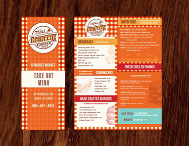 Menus Cards